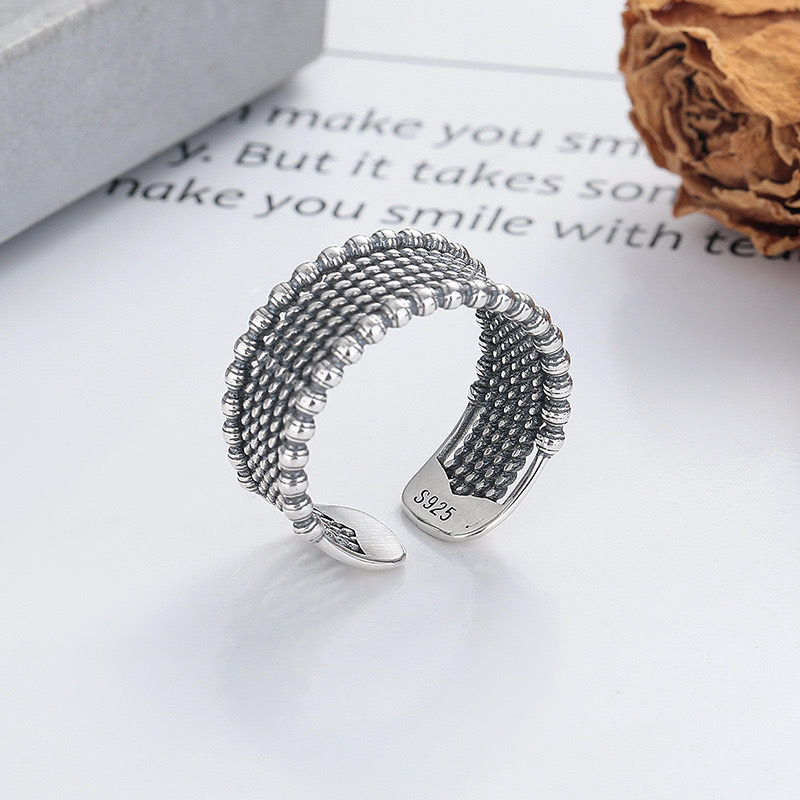 Vintage Fashion Rings For Women - Bagues en argent Sterling 925 pour