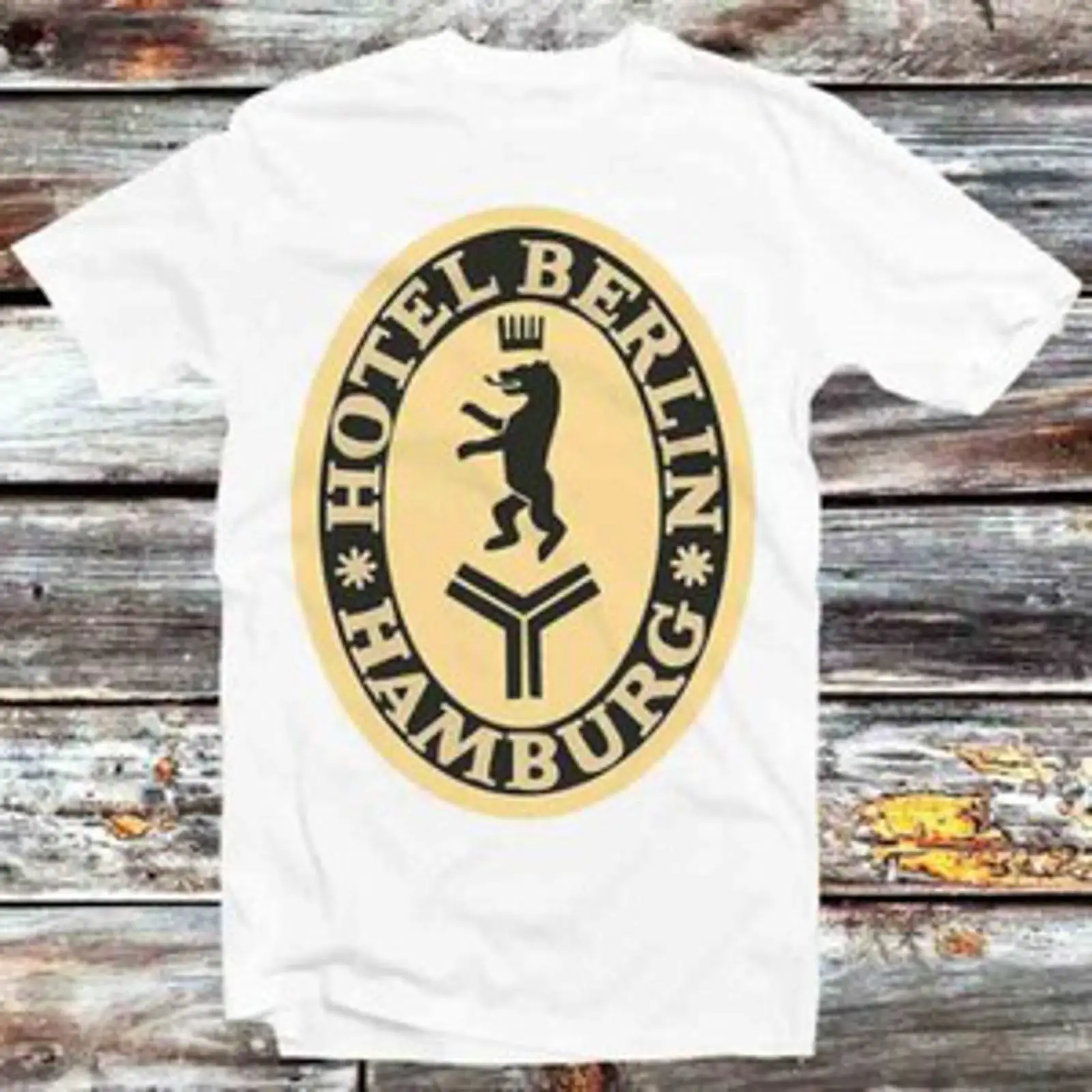Vintage Fashion Hamburg - T-shirt avec logo Oldskool de l'hôtel