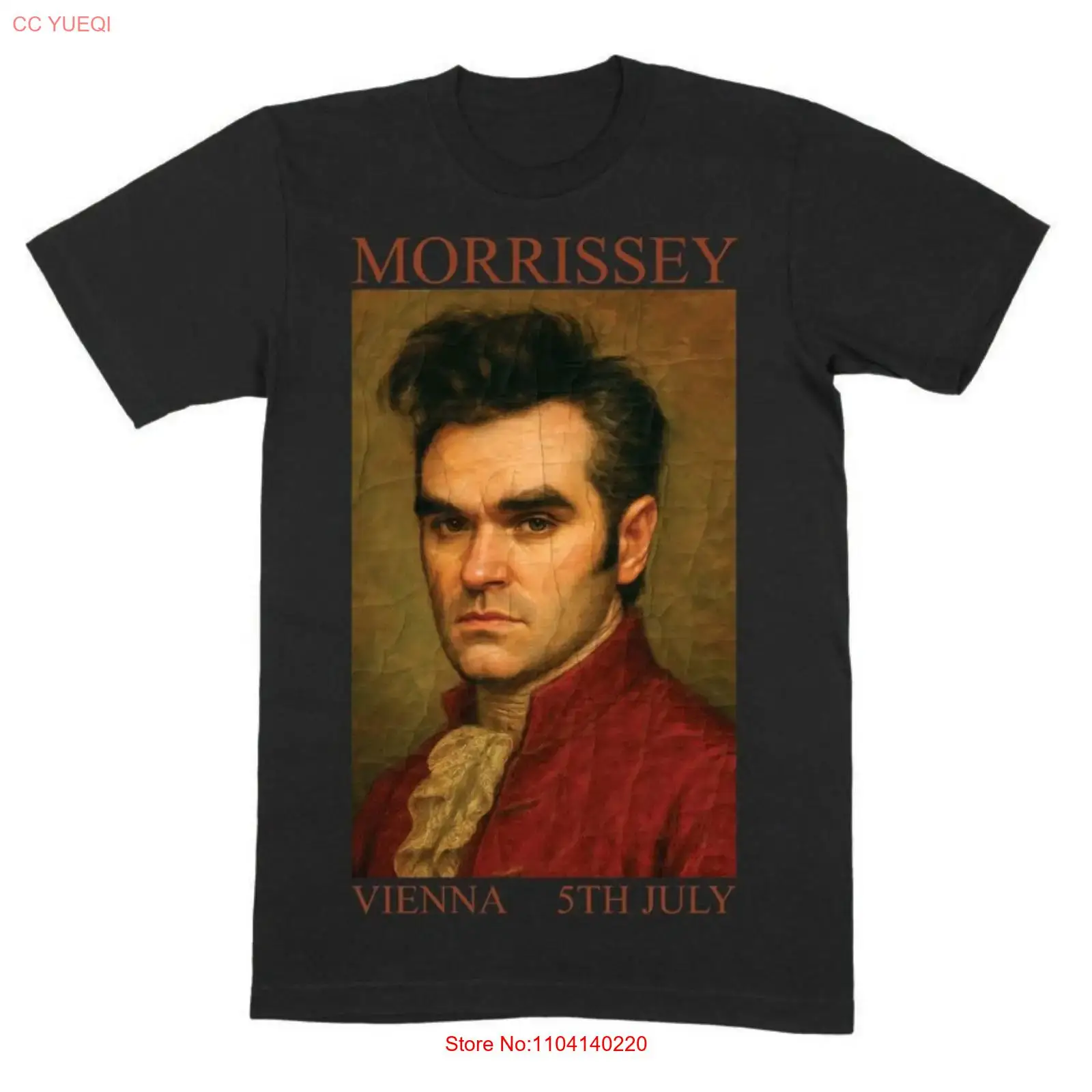 Vintage Fashion Events - T-shirt événementiel Morrissey Vienne 2025 en