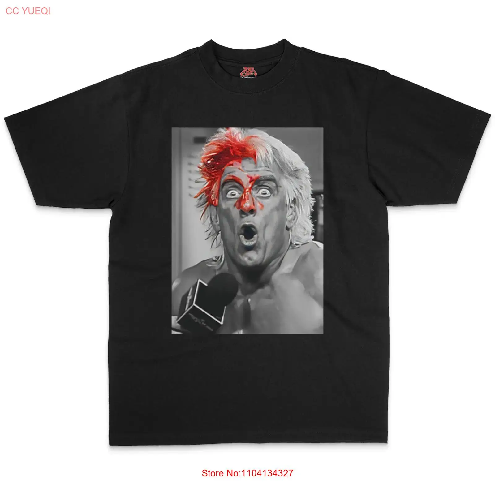 Vintage Fashion Knitwear - T-SHIRT RIC FLAIR RARE vintage délavé