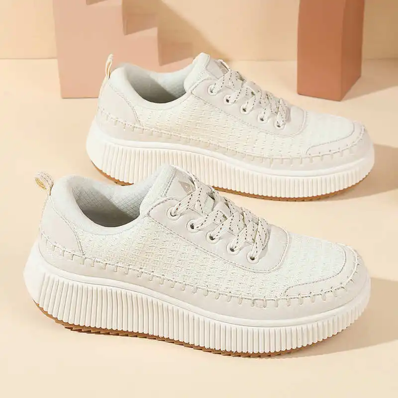 Vintage Fashion Reseller - Topanky-Chaussures de dehors Brunes pour Femme,