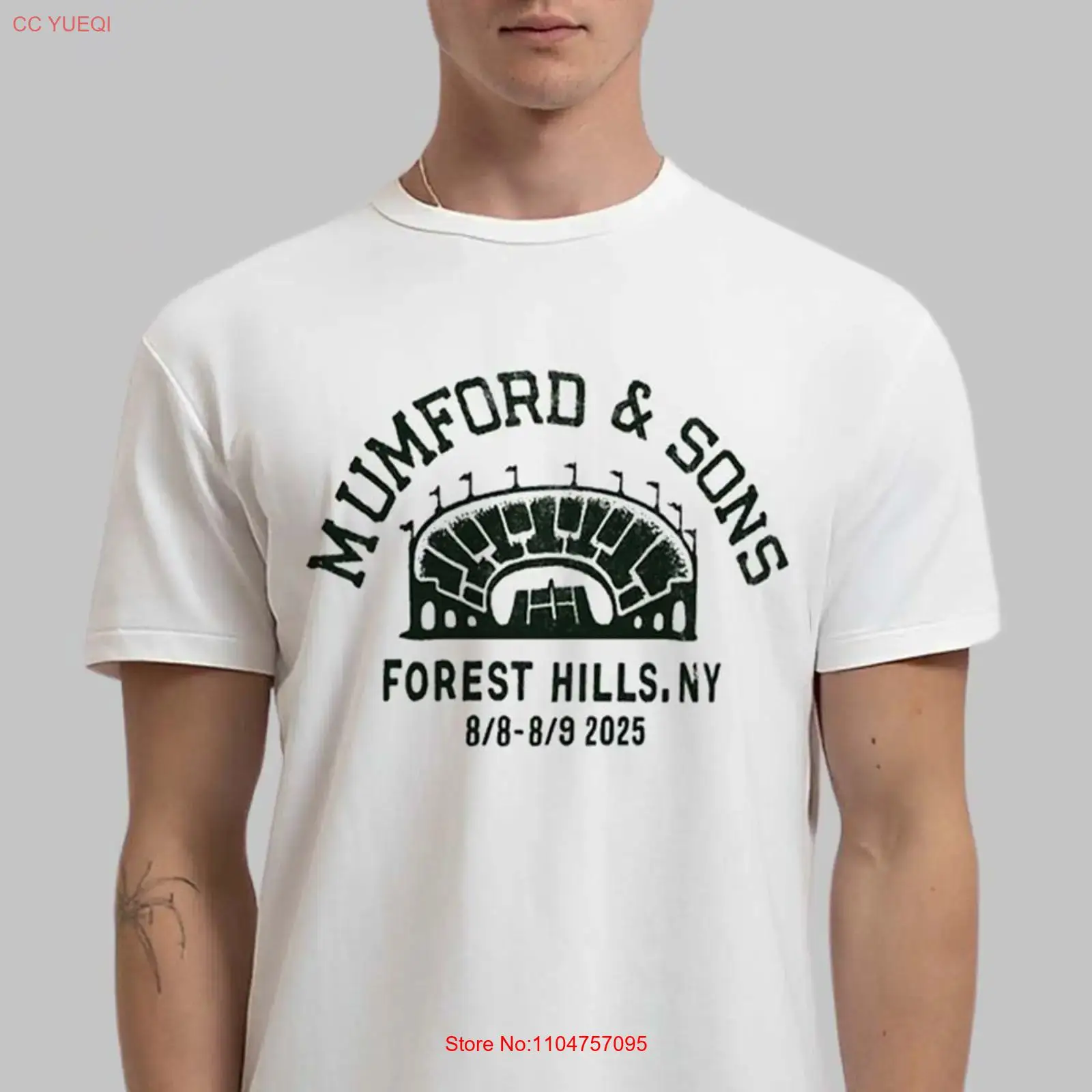 Vintage Fashion Events - T-shirt événementiel Mumford And Sons Forest