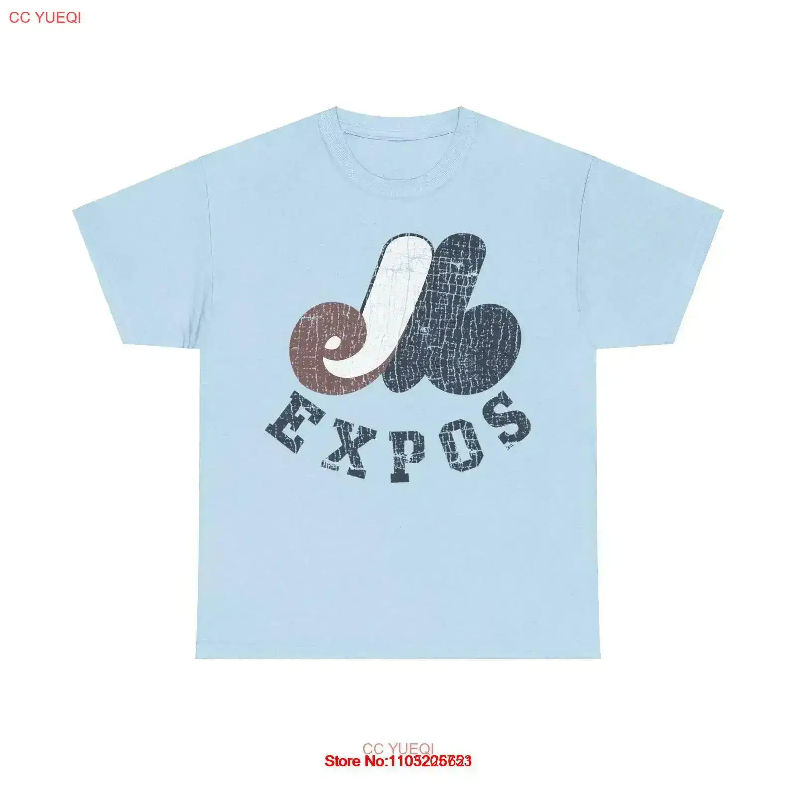Vintage Fashion Logos - Montréal Expos Logo en détresse Baseball