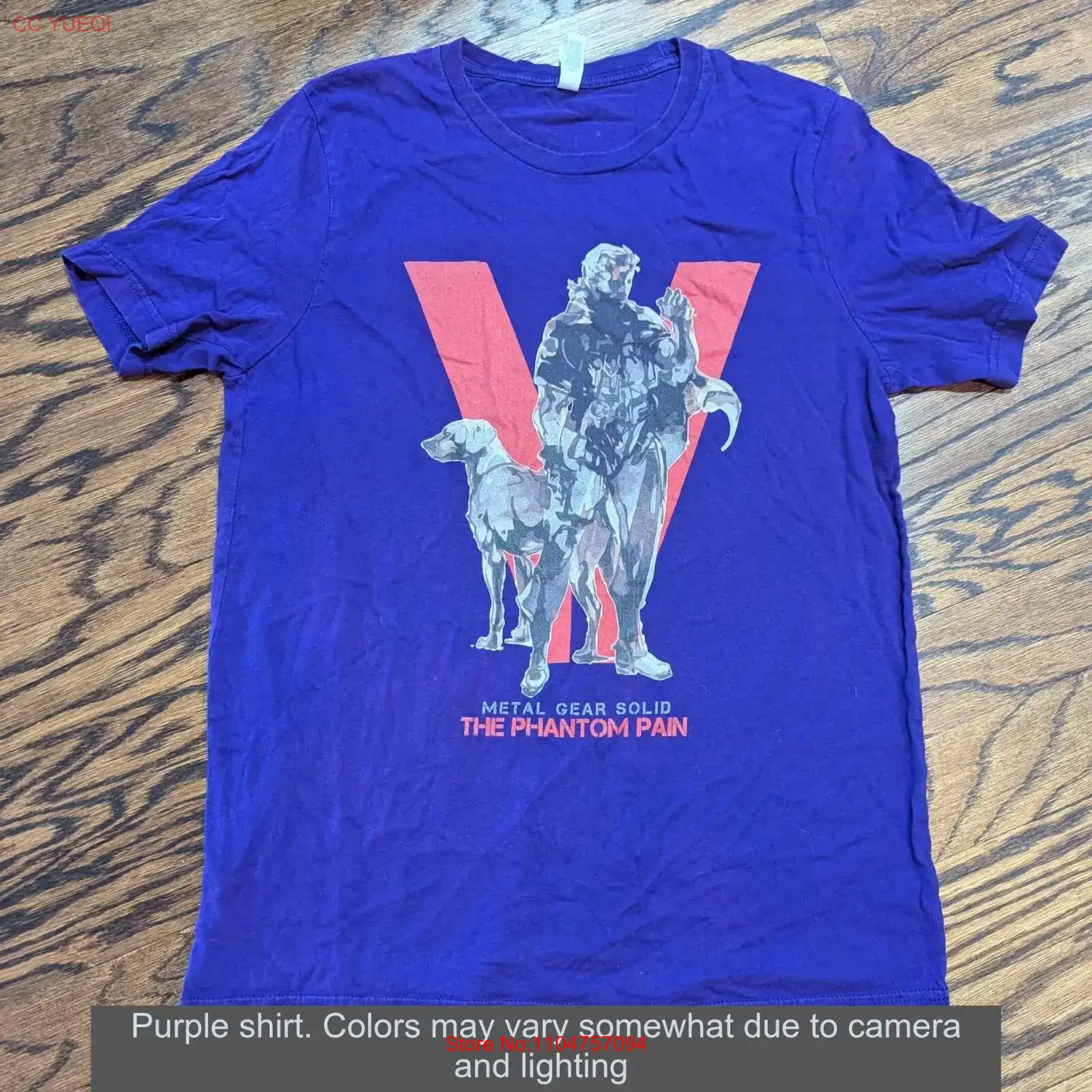 Vintage Fashion Videos - T-shirt Metal Gear Solid The Phantom