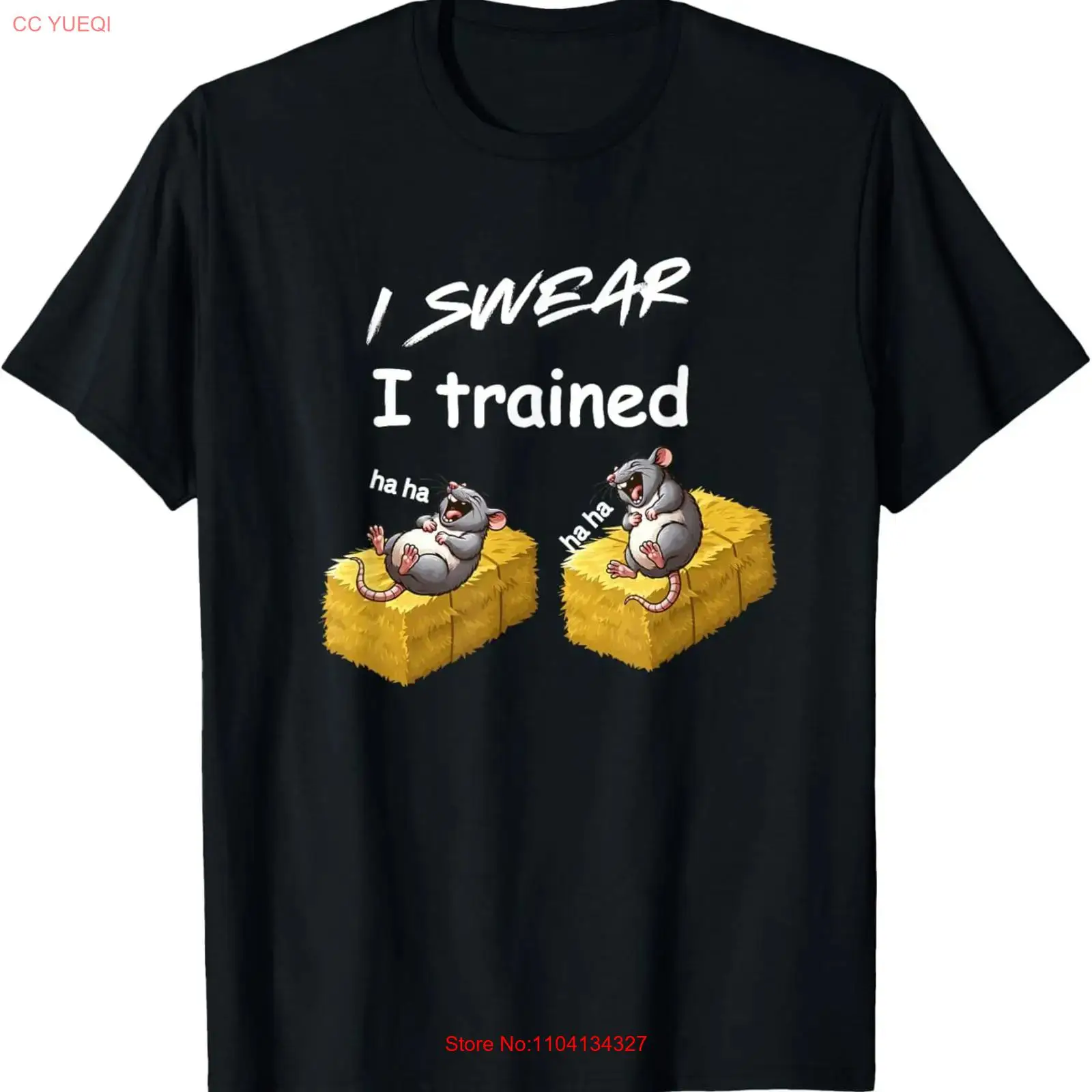 Vintage Fashion Knitwear - T-shirt Funny Barn Hunt I swear