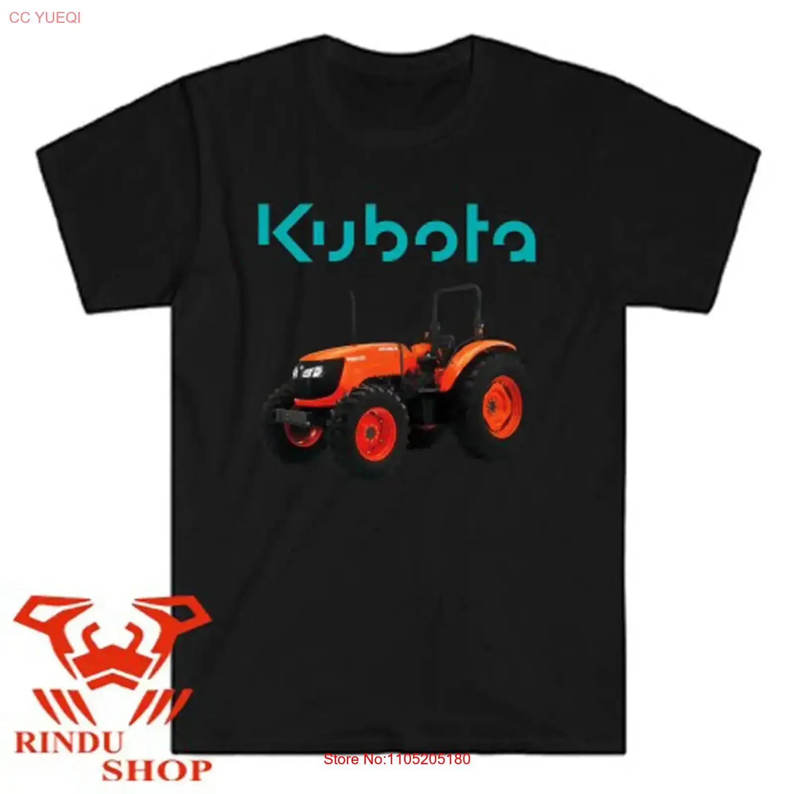Vintage Fashion Logos - Kubota Tractor Farm Logo t-shirt noir