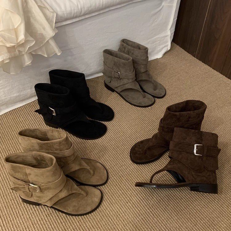 Vintage Fashion In 2026 - Femmes Peep Toe bottes été nouvelles