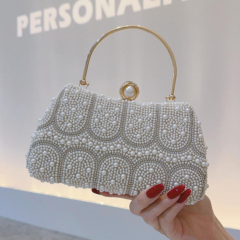 Vintage Fashion Events - Pochette vintage en perles de perles