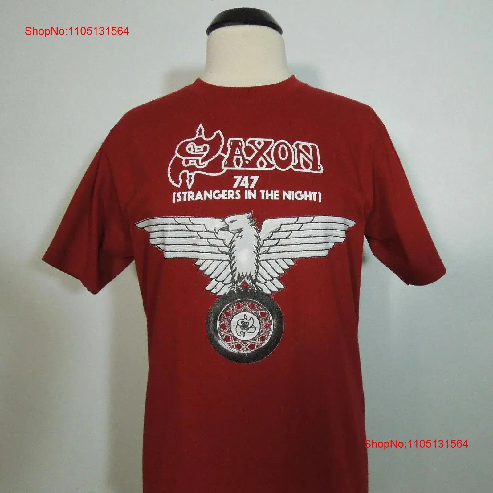 Vintage Fashion Logos - SAXON 747 étrangers dans la nuit