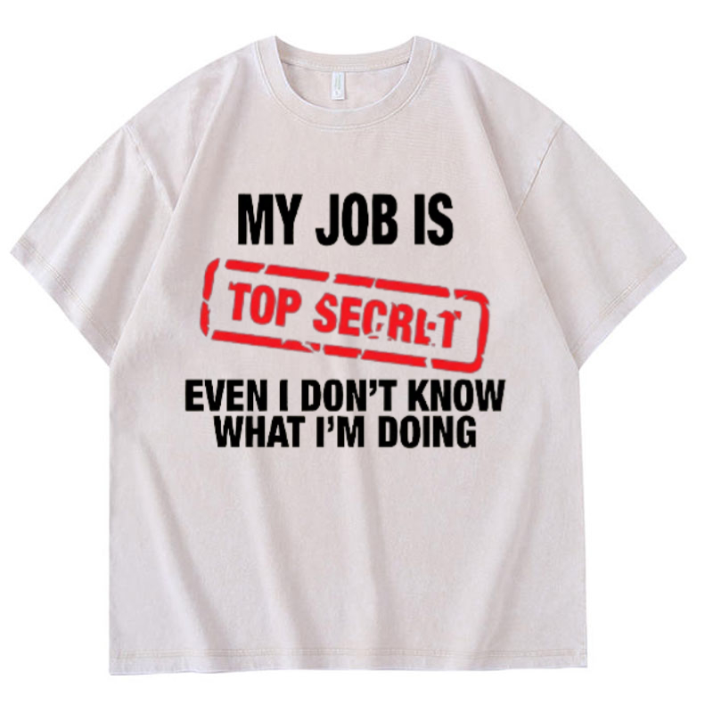 Vintage Fashion Jobs - Mon travail est haut Secret drôle