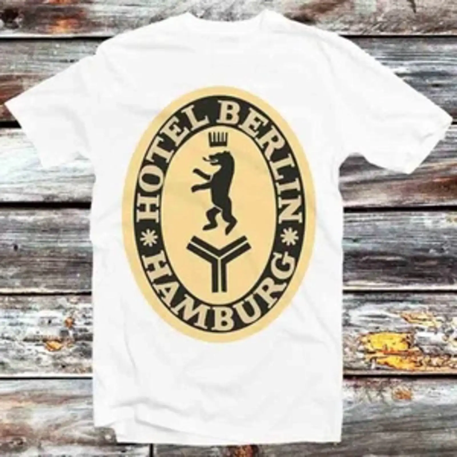 Vintage Fashion Hamburg - T-shirt avec logo Oldskool de l'hôtel