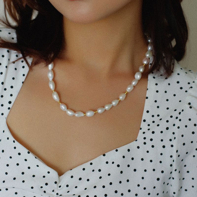 Vintage Fashion Runway - Collier en laiton pour femmes, chaîne