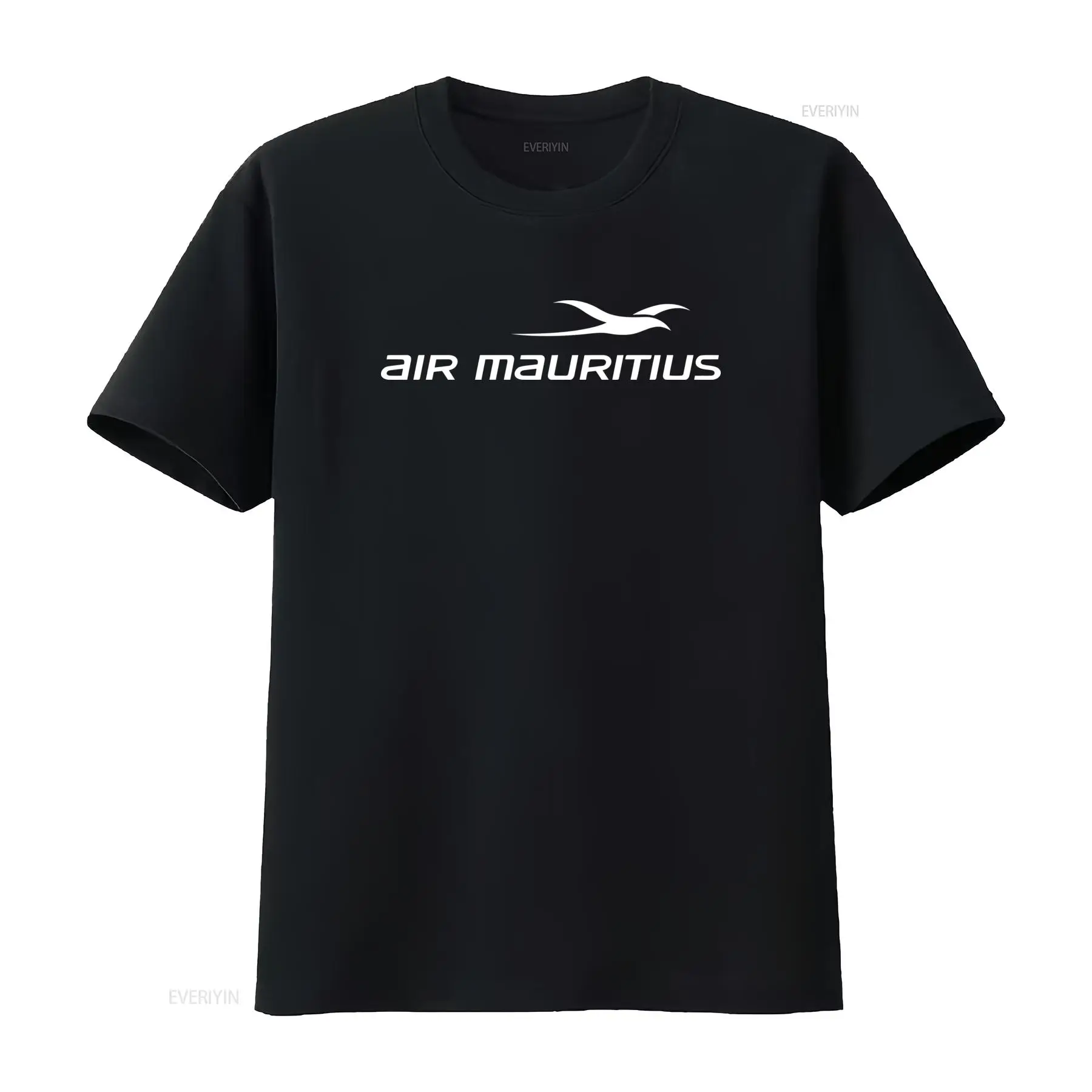 Vintage Fashion Logos - T-shirt en coton rouge Air Mauritius