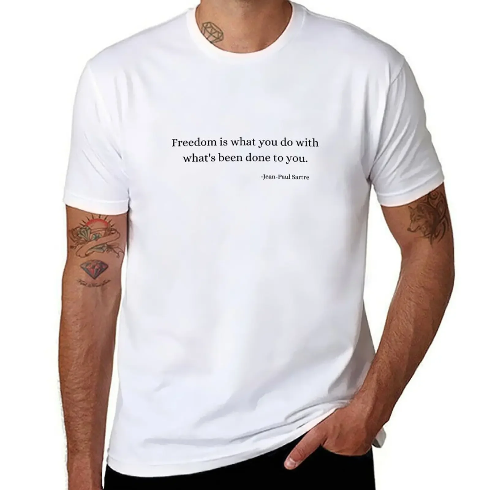 Vintage Fashion History - Citations de philosophie d'histoire: Jean-Paul Sartre