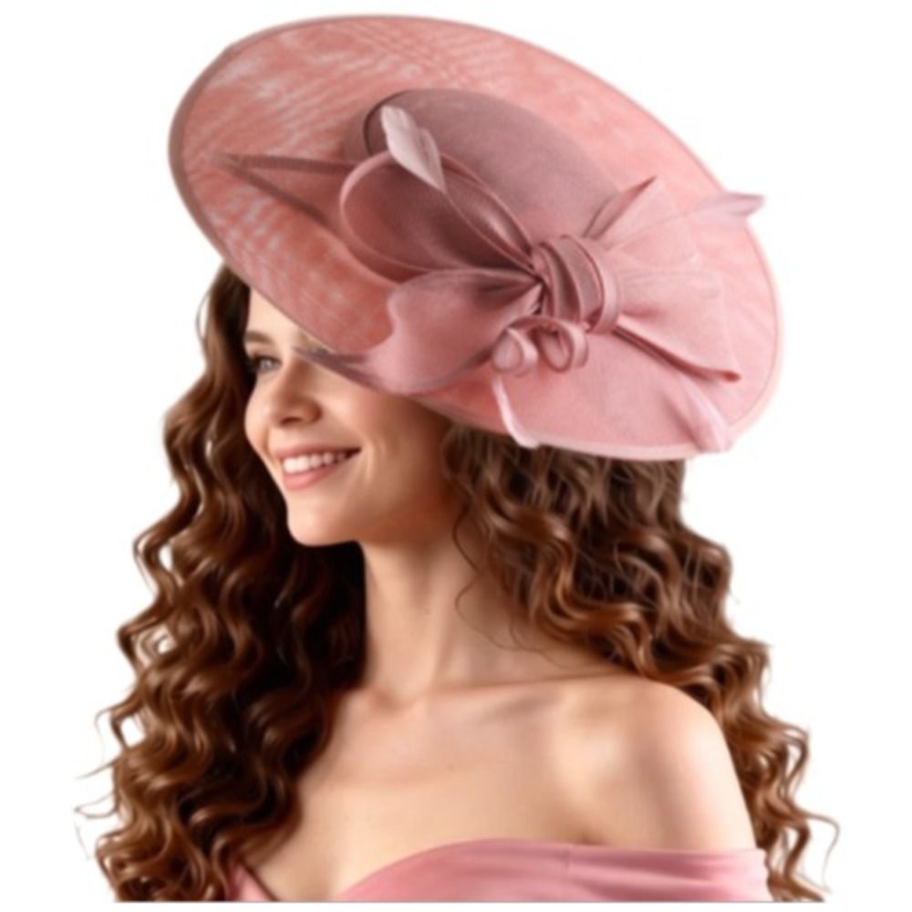 Vintage Fashion Events - Chapeau Fascinator Élégant Vintage à Large