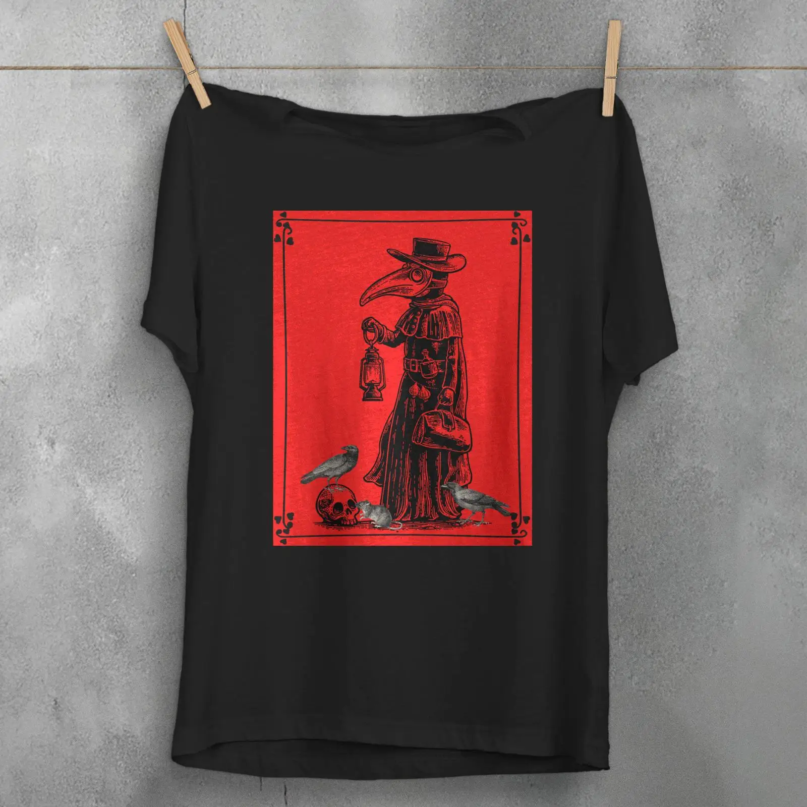 T-shirt Plague Doctor, style g - Vintage Fashion History avis et prix