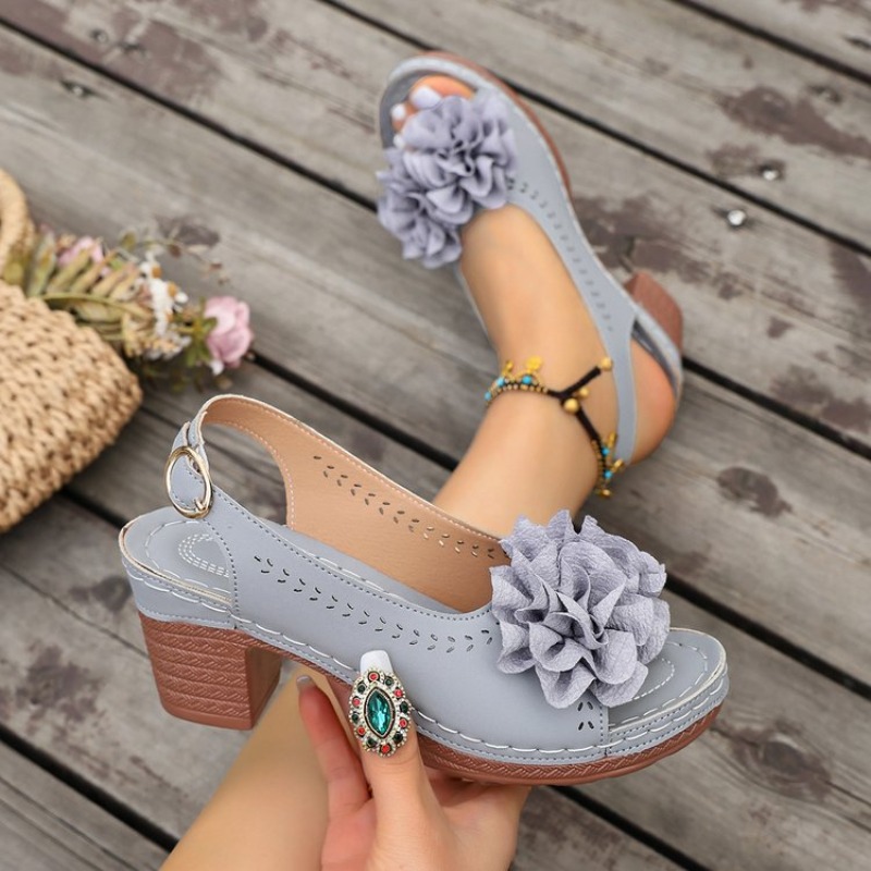 Sandales à bout ouvert pour fe - Vintage Fashion In 2026 avis et prix
