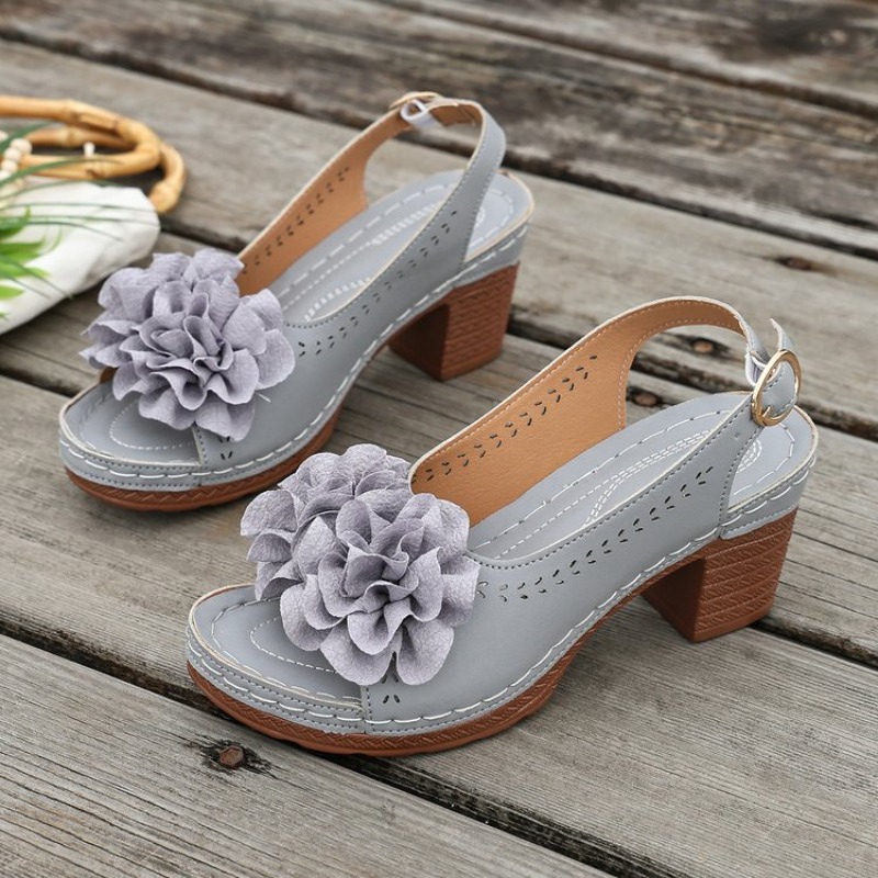 Sandales à bout ouvert pour fe - Vintage Fashion In 2026 avis et prix