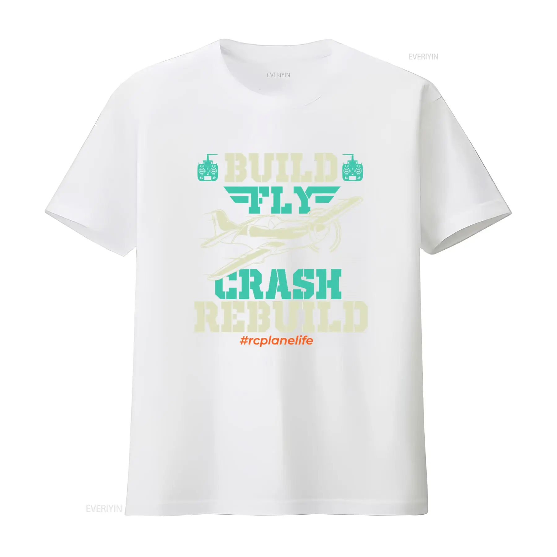 T-shirt Pilote d'avion RC Buil - Vintage Fashion Build avis et prix