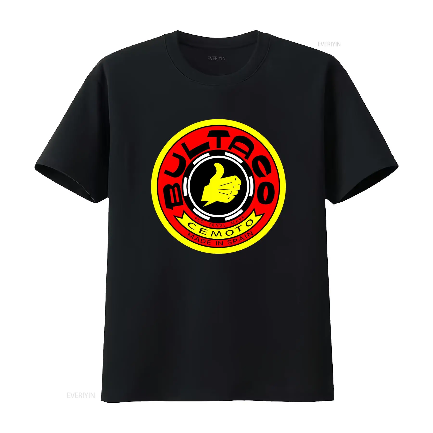 T-shirt vintage Bultaco Cemoto - Vintage Fashion Logos avis et prix