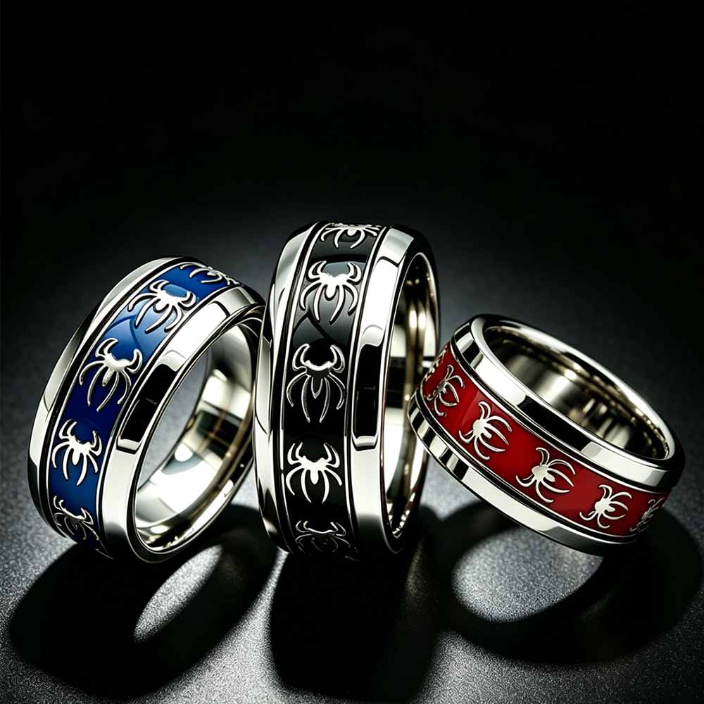 Nouvelle Bague Araignée Punk V - Vintage Fashion Rings For Women avis et prix