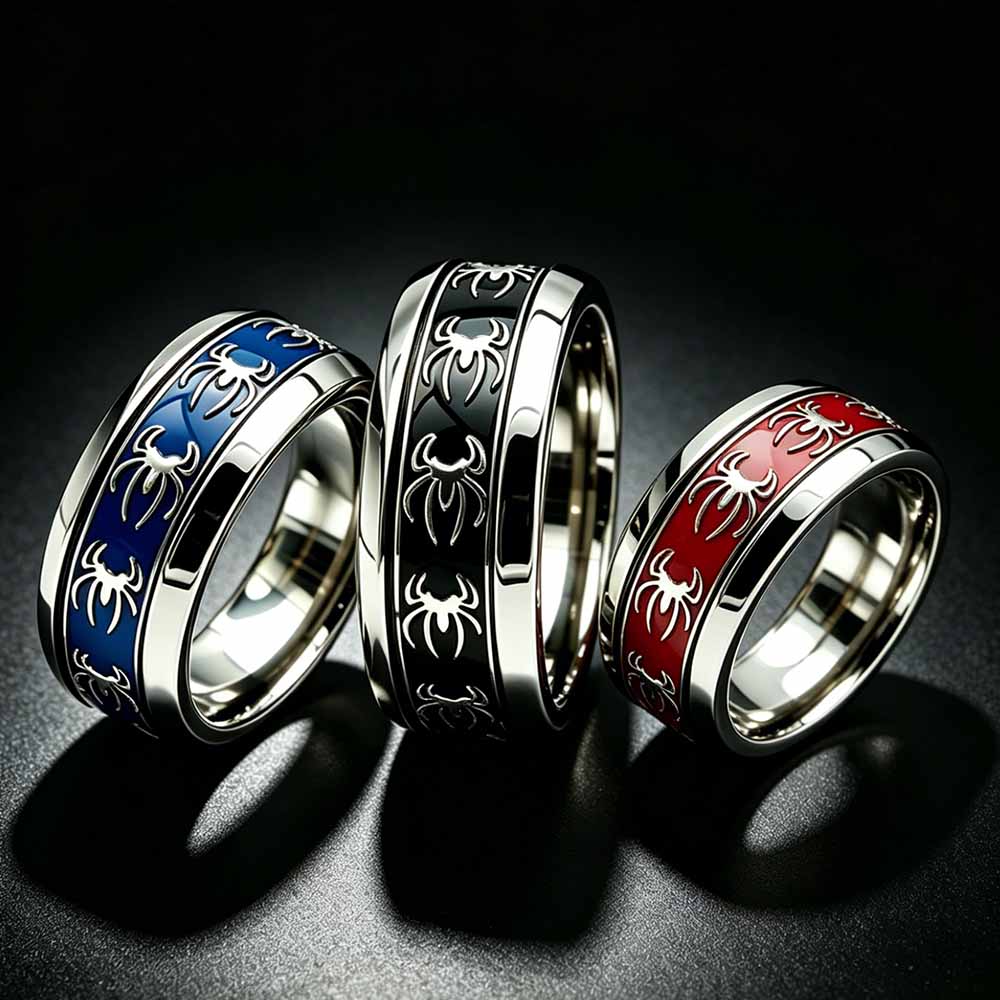 Nouvelle Bague Araignée Punk V - Vintage Fashion Rings For Women avis et prix