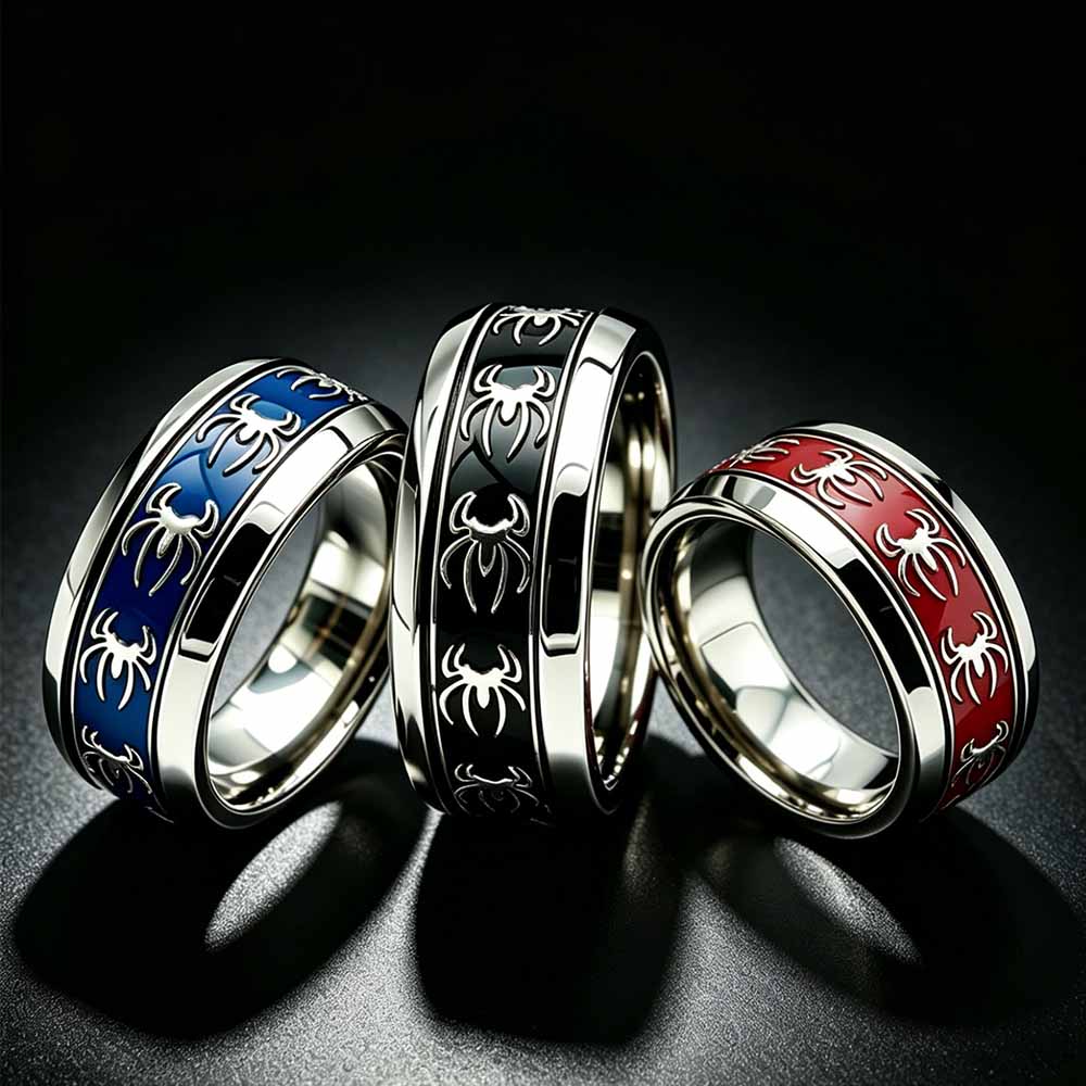 Nouvelle Bague Araignée Punk V - Vintage Fashion Rings For Women avis et prix