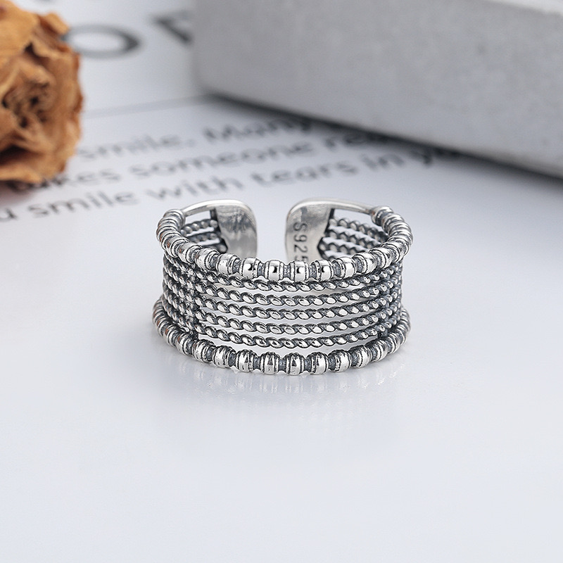 Bagues en argent Sterling 925  - Vintage Fashion Rings For Women avis et prix
