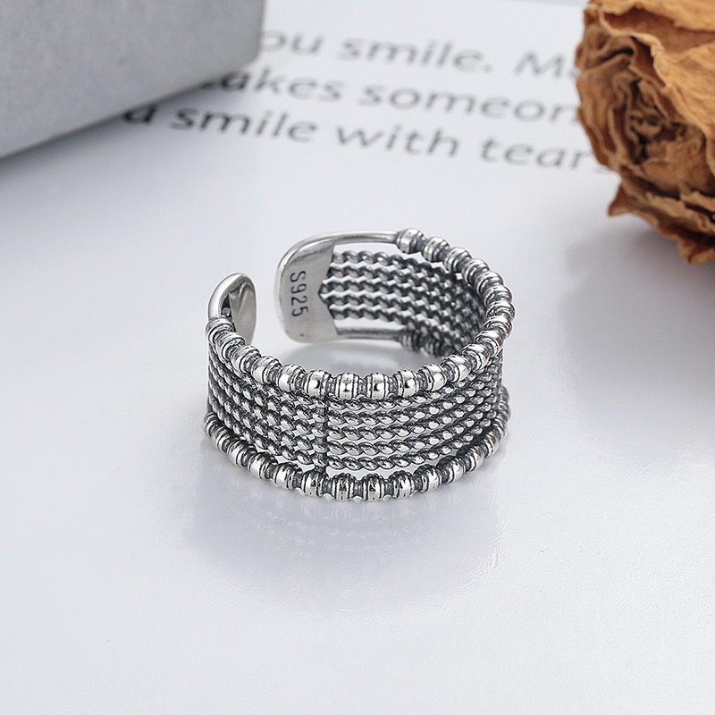 Bagues en argent Sterling 925  - Vintage Fashion Rings For Women avis et prix