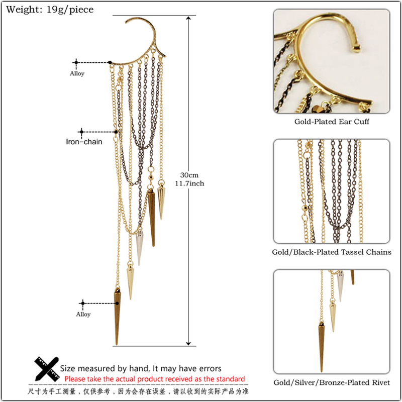 Boucles d'oreilles clip croche - Vintage Fashion Ornaments avis et prix