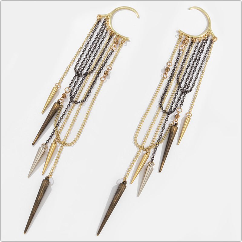 Boucles d'oreilles clip croche - Vintage Fashion Ornaments avis et prix