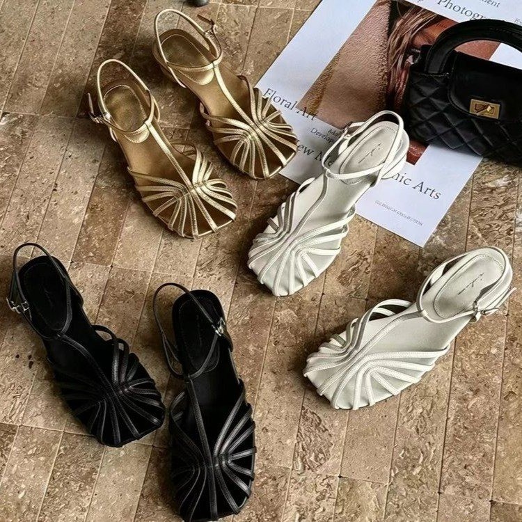 Sandales romaines vintage à bo - Vintage Fashion In 2026 avis et prix