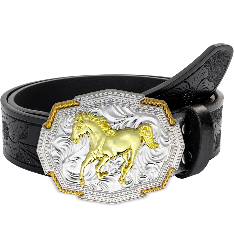 1 ceinture en cuir pour hommes - Vintage Fashion Nz avis et prix