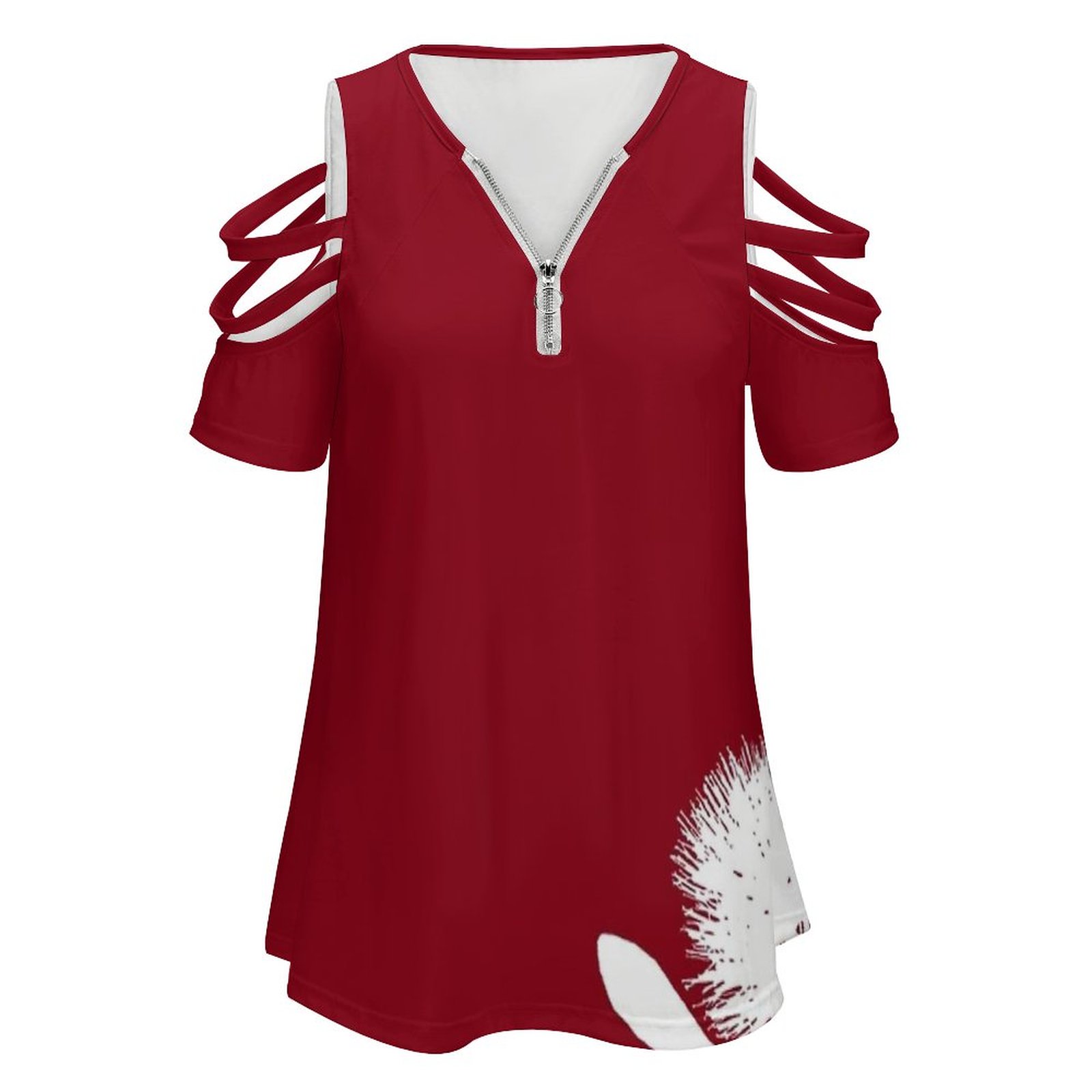 Pohutukawa-T-shirt blanc sur r - Vintage Fashion Nz avis et prix