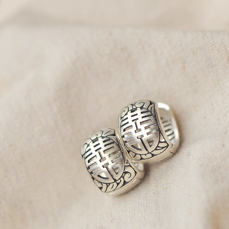 Boucles d'oreilles en argent 9 - Vintage Fashion Ornaments avis et prix
