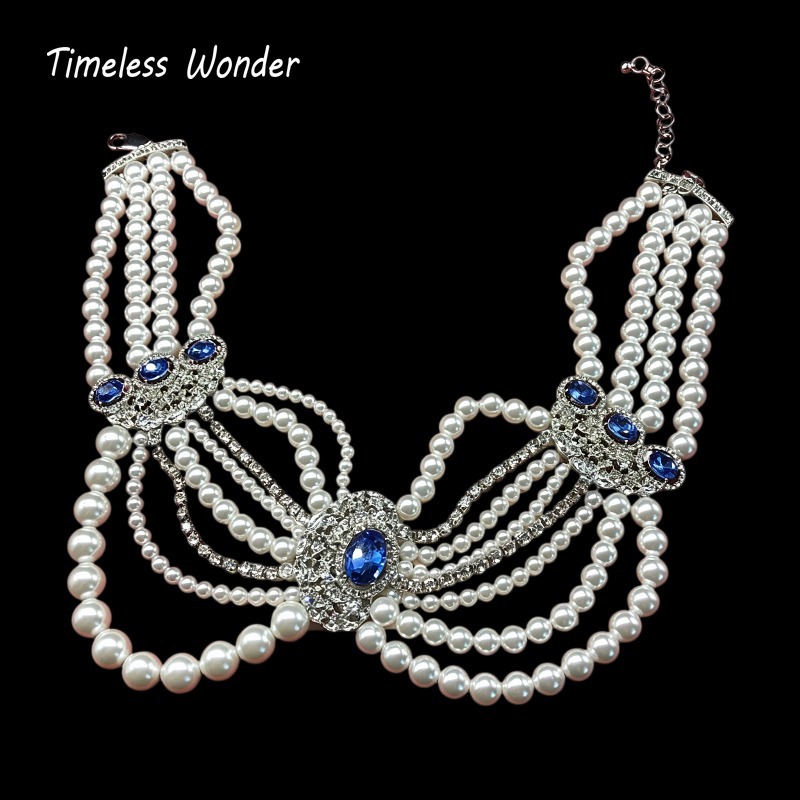 Collier Géométrique Pavé de Zi - Vintage Fashion Runway avis et prix