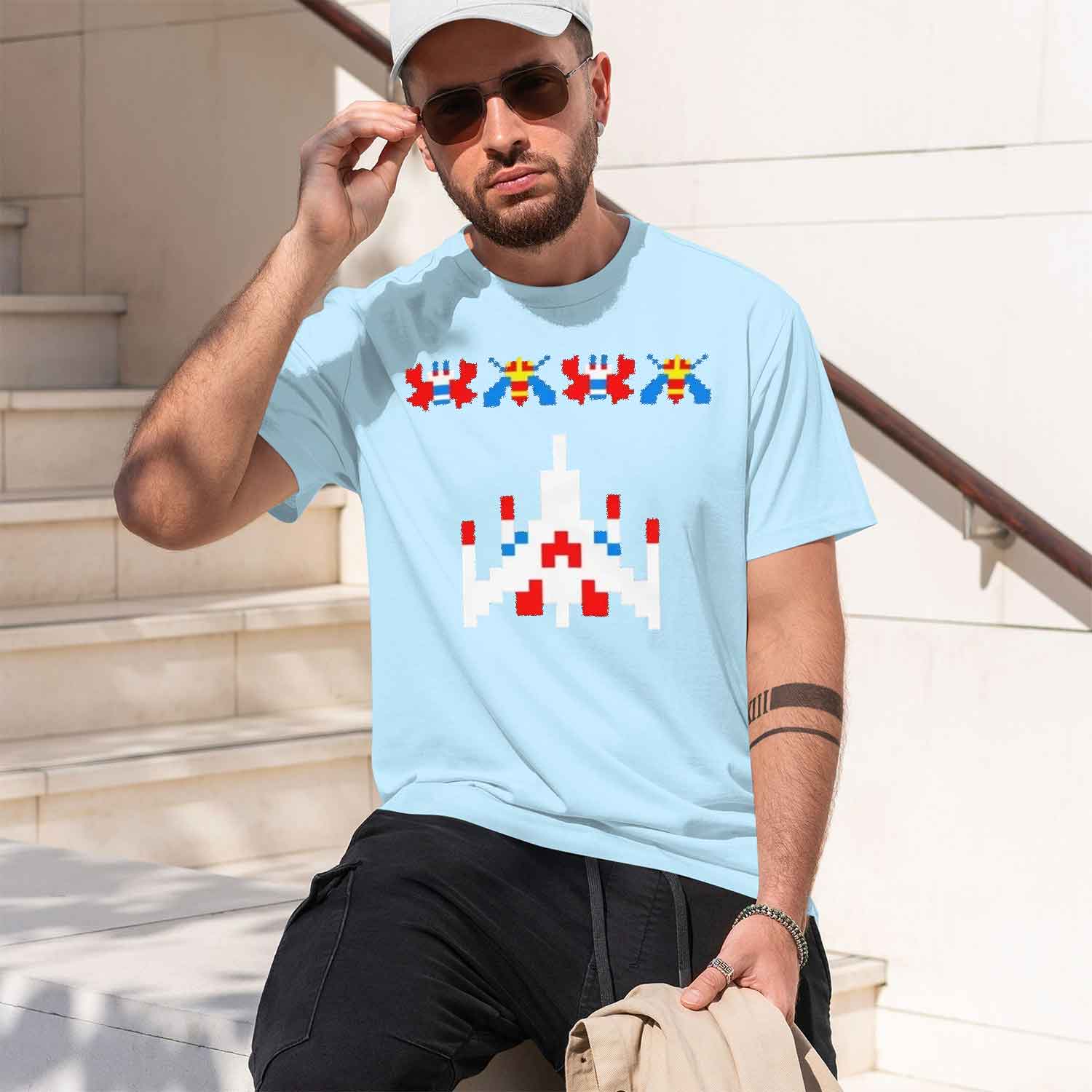 T-shirt vintage Galaga Invader - Vintage Fashion Videos avis et prix