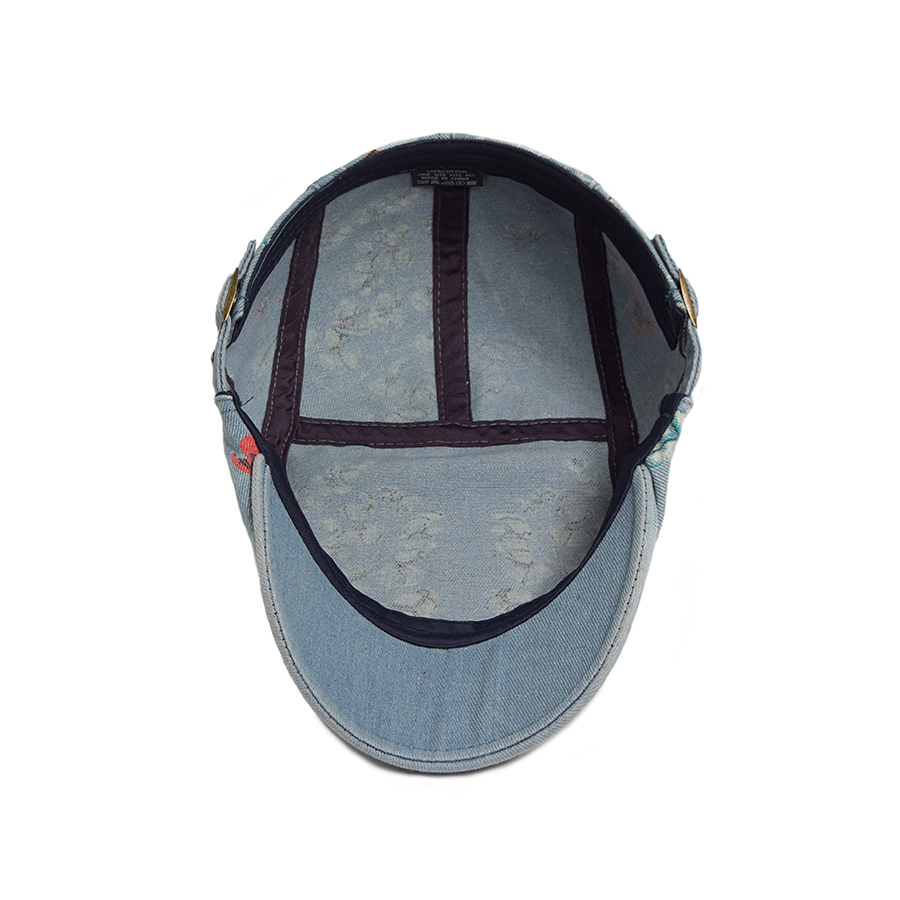 Béret en Denim imprimé Vintage - Vintage Fashion Nz avis et prix