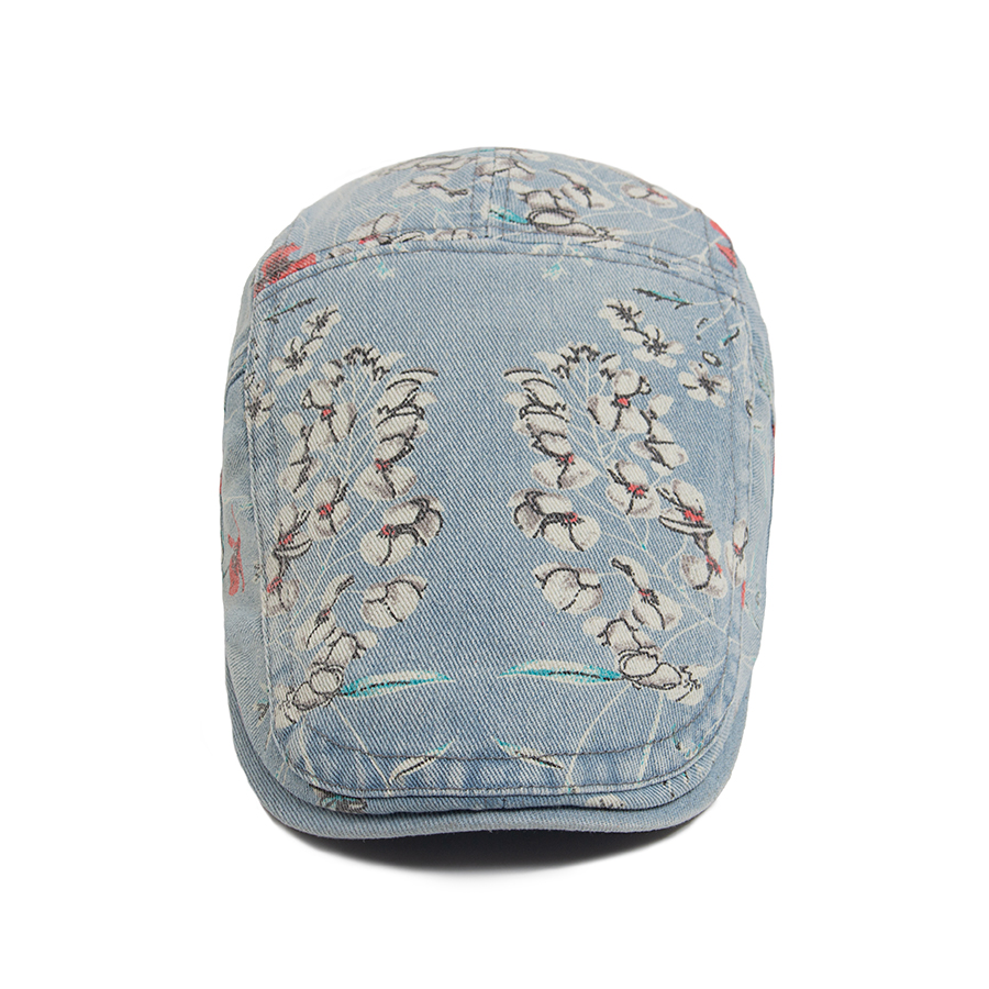 Béret en Denim imprimé Vintage - Vintage Fashion Nz avis et prix