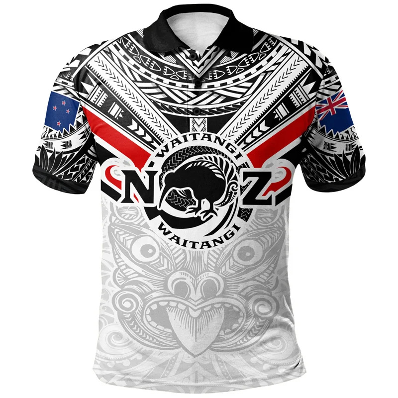 NZ Feel Maori Rugby 3D Print f - Vintage Fashion Nz avis et prix
