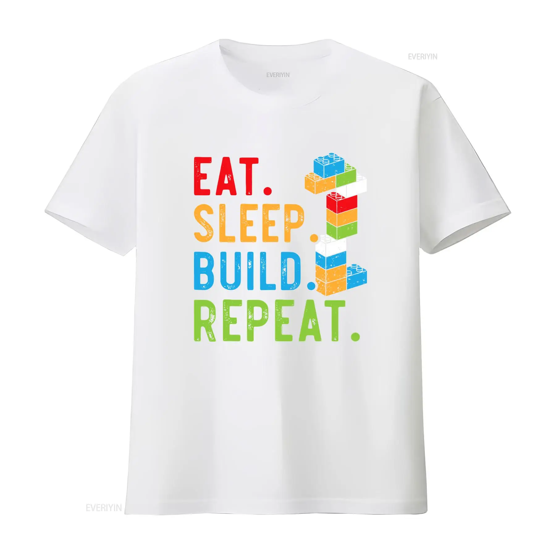 Eat Sleep Build Repeat Master  - Vintage Fashion Build avis et prix