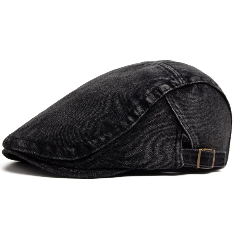 Béret réglable en jean et coto - Vintage Fashion Nz avis et prix