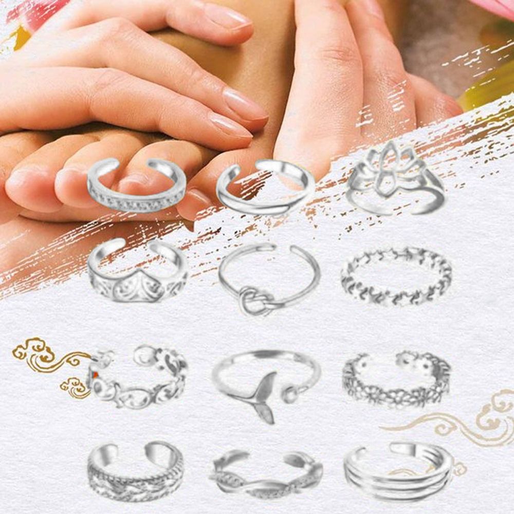 Bague de pied en alliage style - Vintage Fashion Rings For Women avis et prix