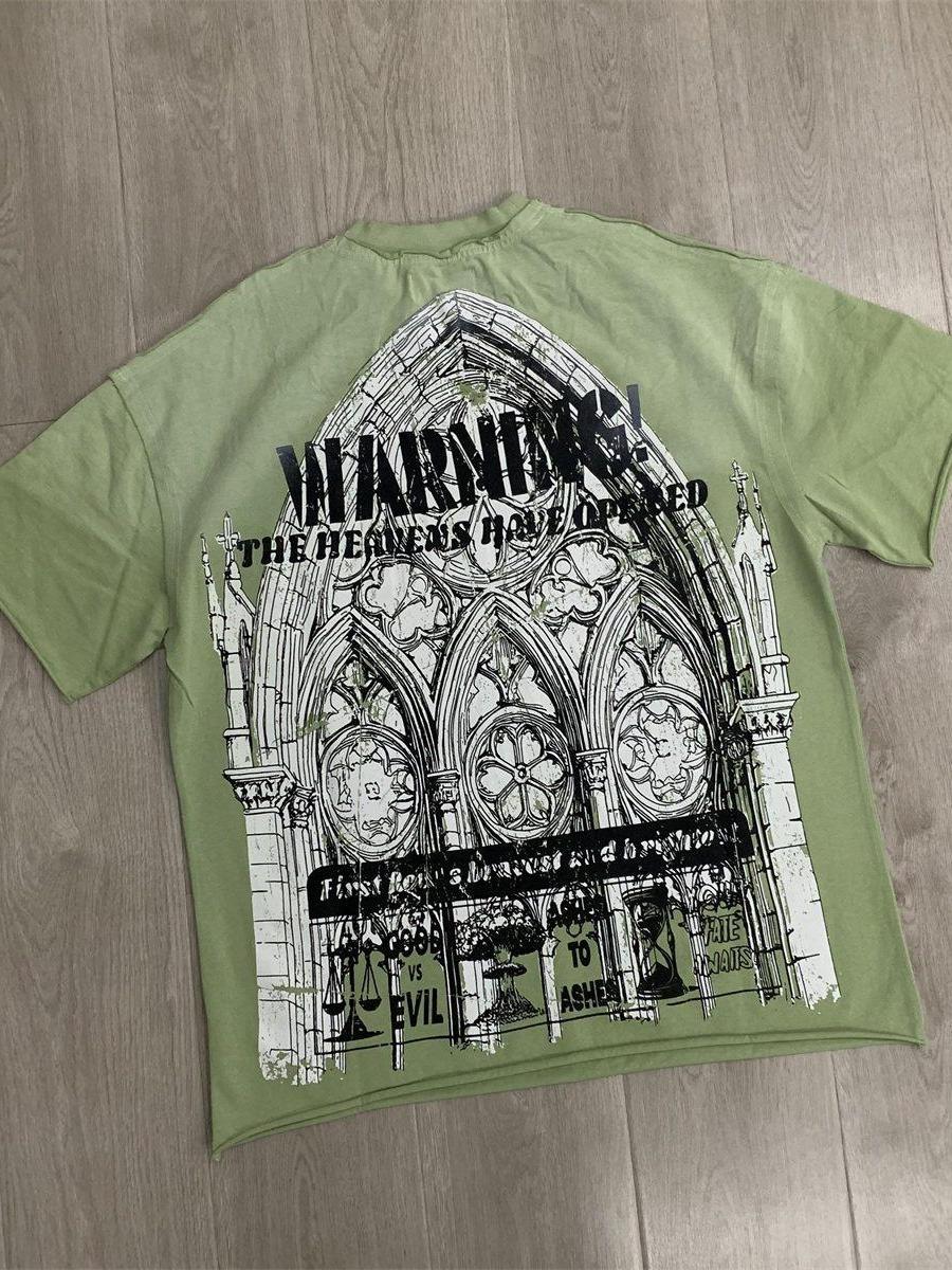 T-shirt à manches courtes en c - Vintage Fashion Build avis et prix