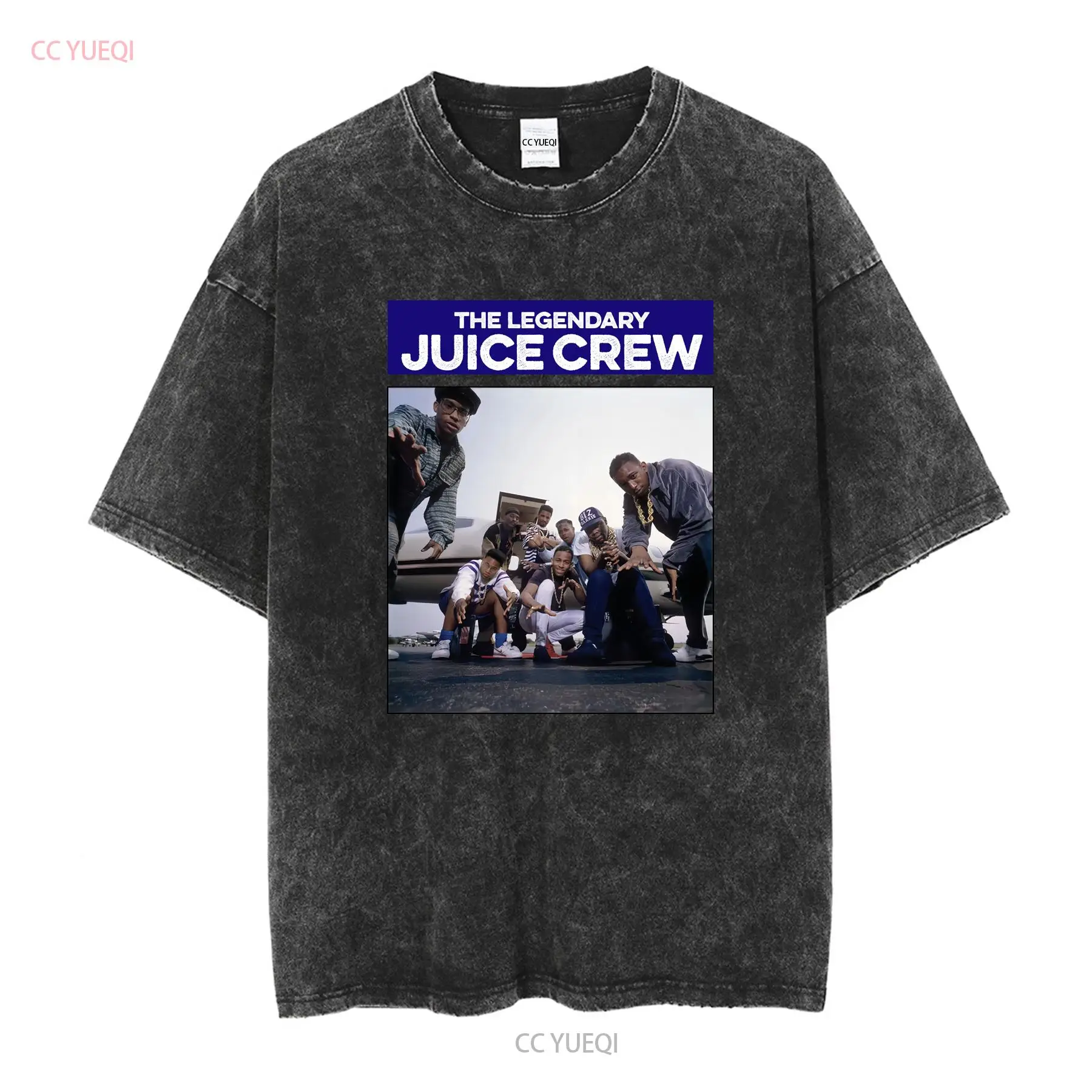 Vintage Juice Crew t-shirt tai - Vintage Fashion Knitwear avis et prix