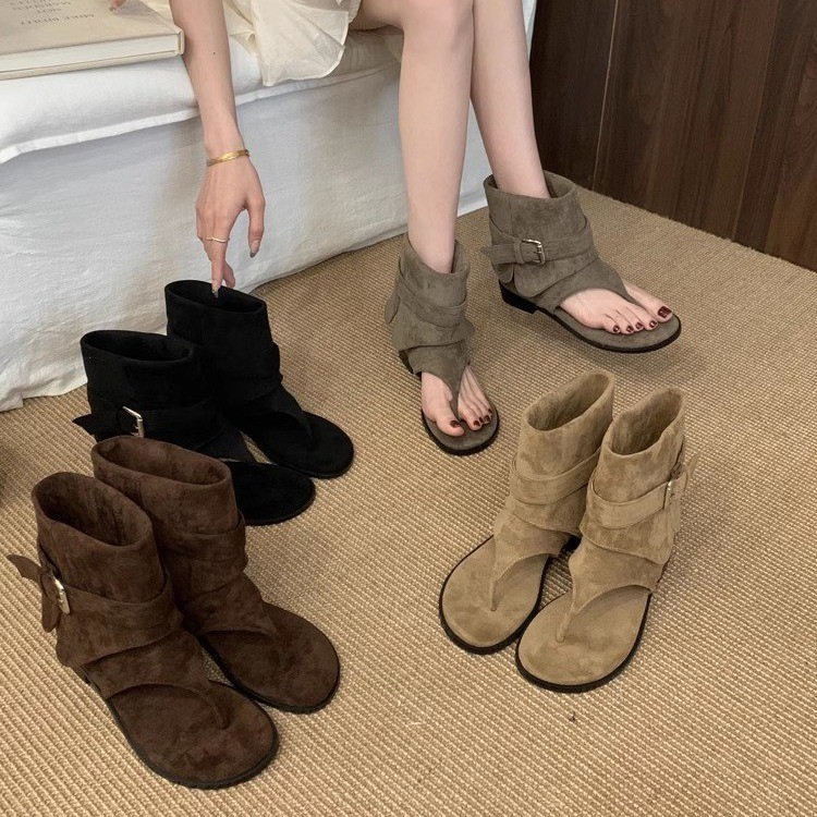 Femmes Peep Toe bottes été nou - Vintage Fashion In 2026 avis et prix