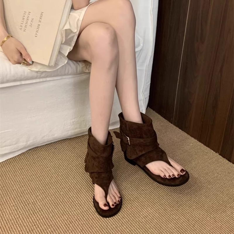 Femmes Peep Toe bottes été nou - Vintage Fashion In 2026 avis et prix