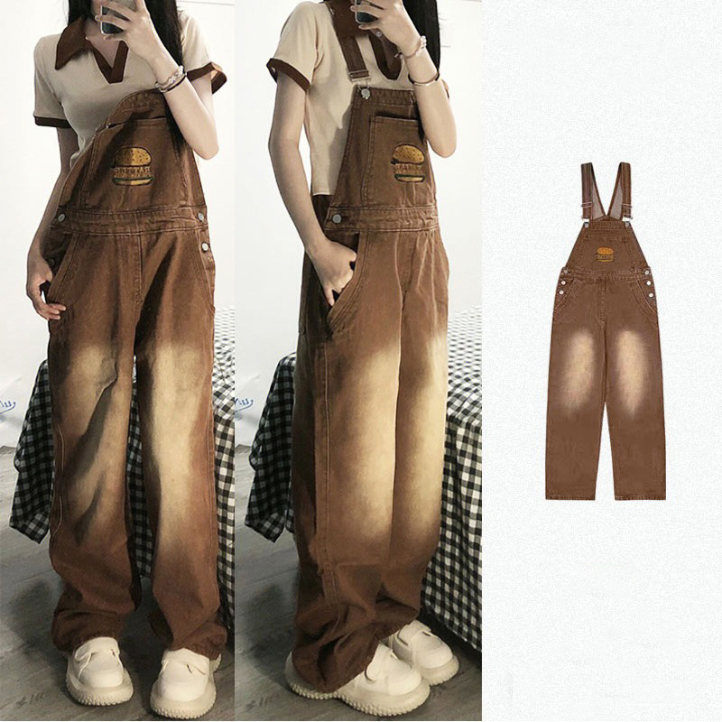 Pantalon à bretelles en Denim  - Vintage Fashion Hamburg avis et prix