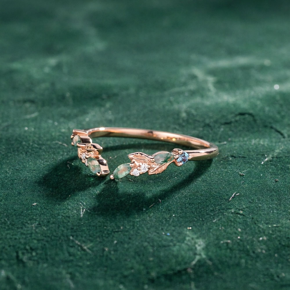 CxsJeremy Bague en or rose mas - Vintage Fashion Rings For Women avis et prix