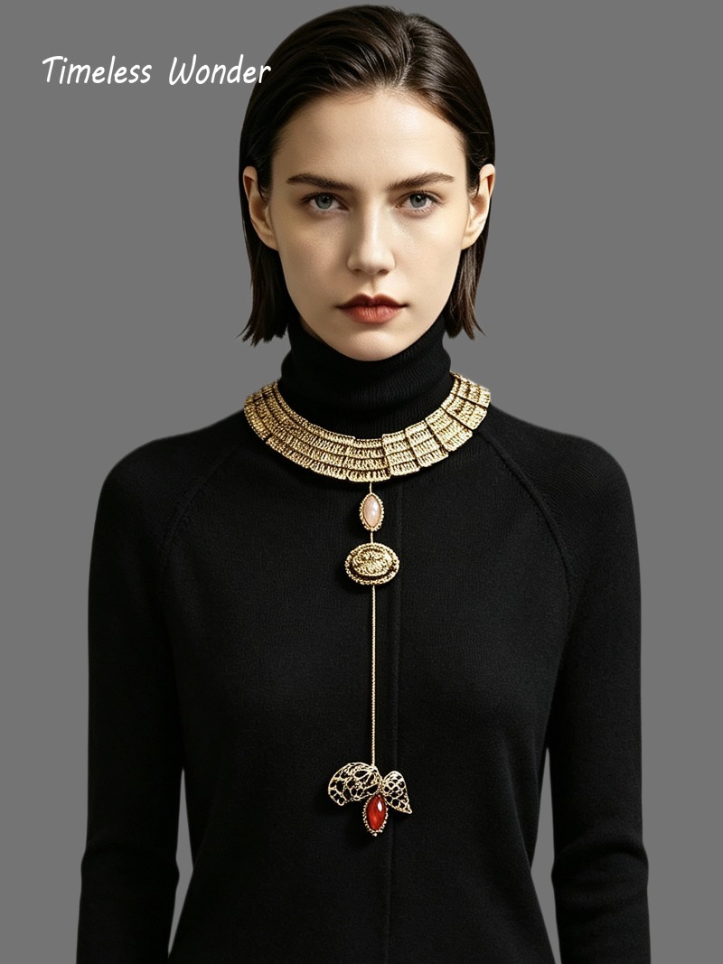 Timeless Wonder Fancy Geo Glas - Vintage Fashion Runway avis et prix